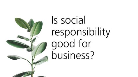 Why Is Corporate Social Responsibility Important Youtube