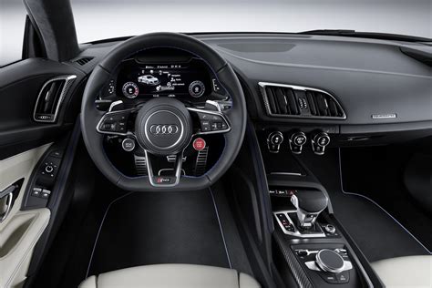 2016 Audi R8 Revealed V10 And S Tronic Only 610 Hp Audi R8 V10