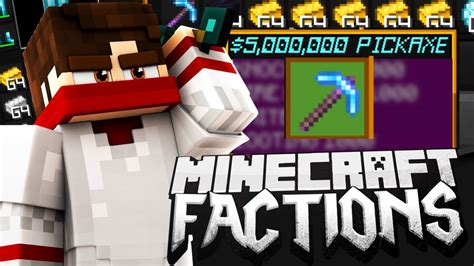 Mcpe Factions Server Lets Play Ep8 Insane Op Pickaxe Minecraft