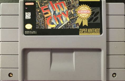 Simcity 1991 Snes Box Cover Art Mobygames