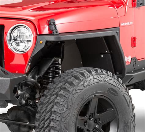 Jcr Offroad Crusader Front Fender Flares For 97 06 Jeep Wrangler