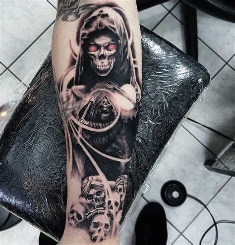 95 Best Grim Reaper Tattoo Designs And Meanings 2019