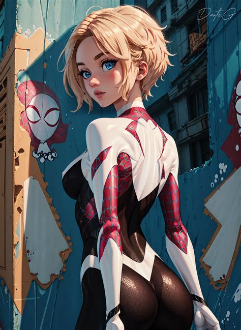 Spider Gwen Marvel Image By Dantegonist 4087029 Zerochan Anime