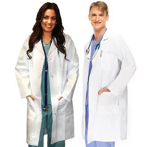 White Unisex Doctor Coat For Hospital At Rs 725 In Kanpur Id