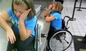 Wheelchair Bound Girl 12 Left In Tears After Tsa Detains Her For An