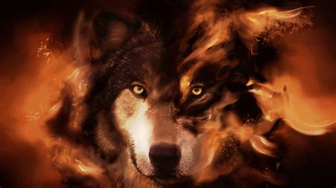 Fire Wolf Wallpapers Bigbeamng Store