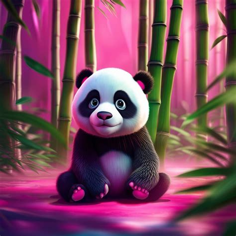 Panda Cub Ai Generated Artwork Nightcafe Creator
