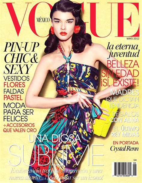 Vogue México Moda Belleza Y Estilo De Vida Crystal Renn Fashion