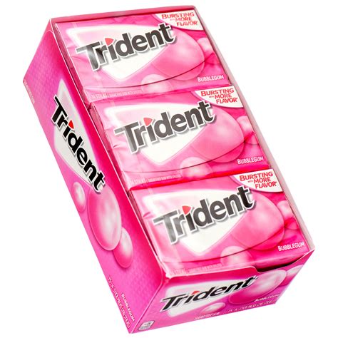 Trident Bubble Gum 15 Pack