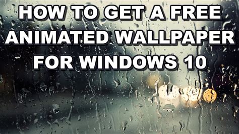Perfect How To Get Animated Wallpapers Windows 10 For Free For Streamer