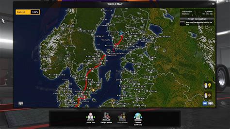 Realistic Hd Mapbackground 135x Ets2 Mods Euro Truck Simulator 2