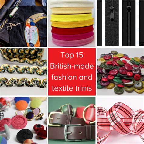 Where To Buy British Made Fashion Trimmings In The Uk