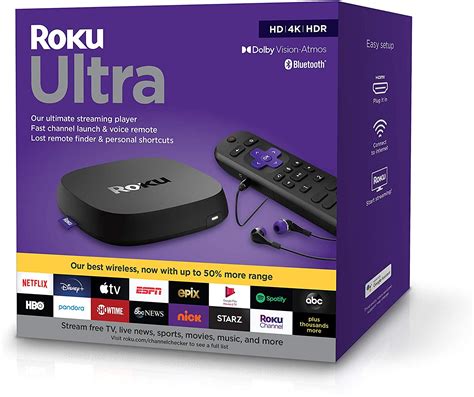 Roku Ultra 2020 | Streaming Media Player HD/4K/HDR/Dolby Vision with ...