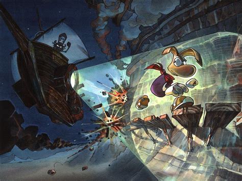 Rayman 2 The Great Escape 1999 Promotional Art Mobygames