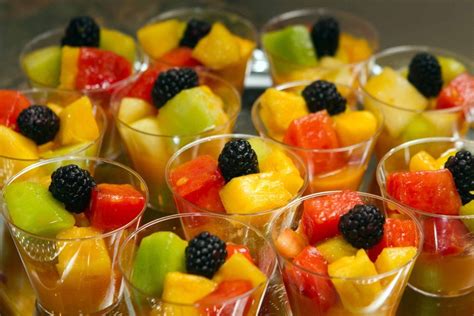 Fruit Cups Catering By Doniacatering By Donia