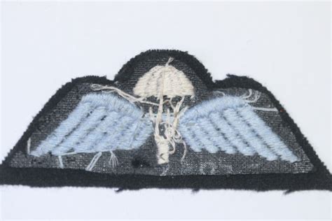 Original British Army Ww2 Airborne Soe Pattern Parachute Qualification