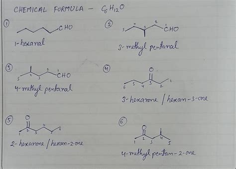 [solved] draw and name at least 5 structural isomers with the chemical