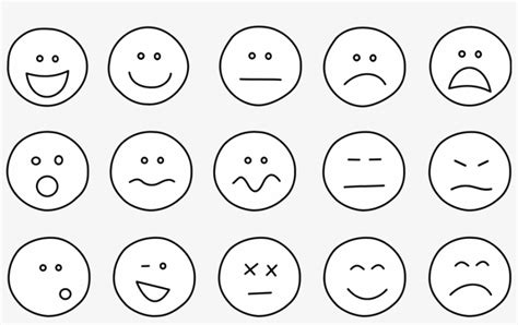 Smiley Png Cut File For Cricut Emoji Svg Stencil Template Clip Art
