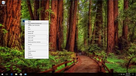 How To Change Desktop Background Image In Windows 10 Tutorial Youtube