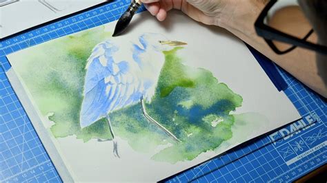 Painting Birds In Watercolor Youtube