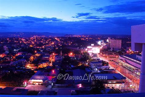 Davao City At Night Davao Life
