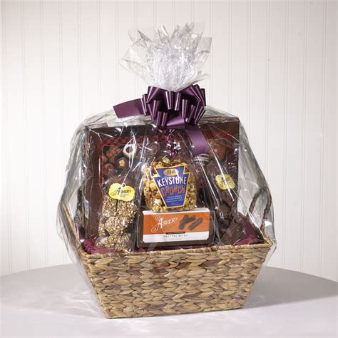 Milk And Dark Chocolate Lovers T Set And Basket Ashers Chocolates