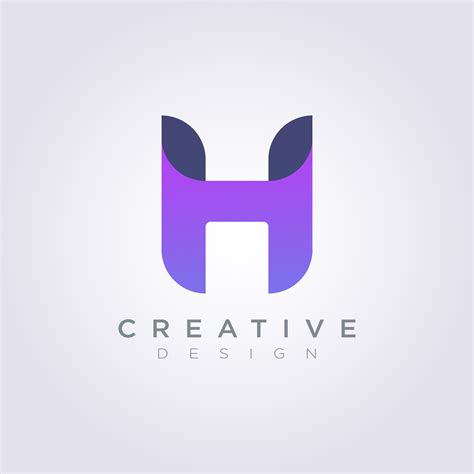 Letter H Vector Illustration Design Clipart Symbol Logo Template 606382