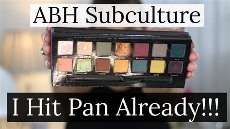 Abh Subculture Palette Review Swatches Comparisons And Hitting Pan