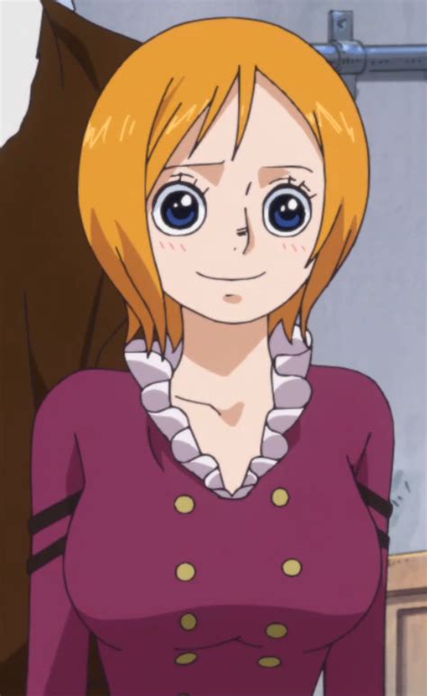 Main Characters Anime Characters Koala One Piece Light Yellow Dresses Hair Color Orange