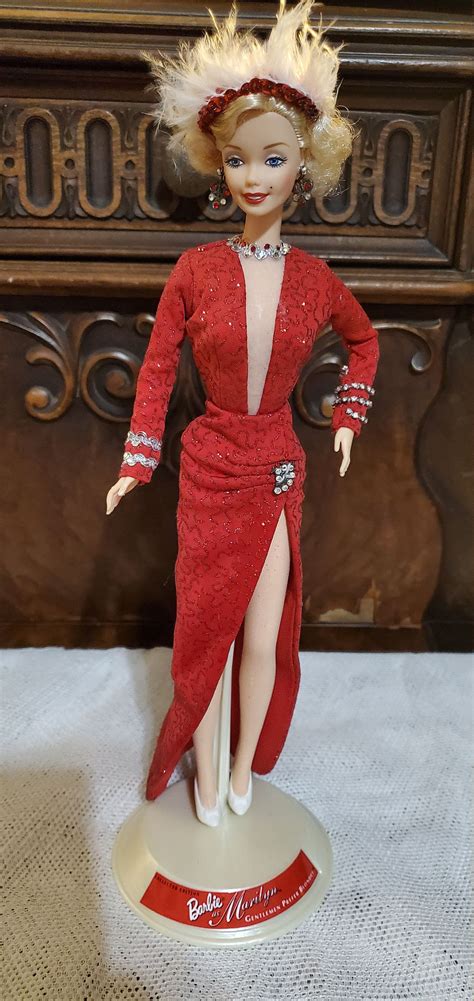 Marilyn Monroe Barbie Doll Gentlemen Prefer Blondes Collector Edition Collectible Barbie As