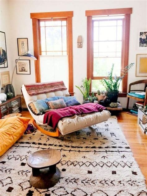 50 Perfectly Bohemian Living Room Design Ideas Sweetyhomee Vintage