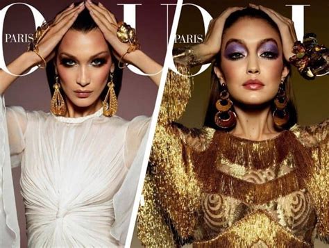 Bella And Gigi Hadid Go Retro For Vogue Paris Retroworldnews
