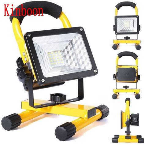New Portable Rechargeable Led Floodlight Spotlight Movable Work Light