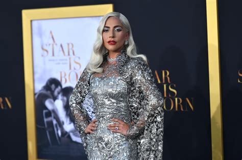 Lady Gaga S Silver Dress A Star Is Born Premiere Sept 2018 Popsugar Fashion Uk
