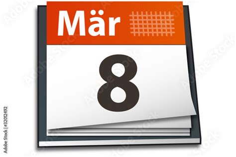 Kalender Calendar März March Stockfotos Und Lizenzfreie Vektoren