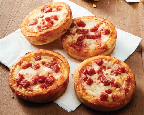 Mini Deep Dish Pepperoni Pizzas Single Serve Meals Deep Dish Food