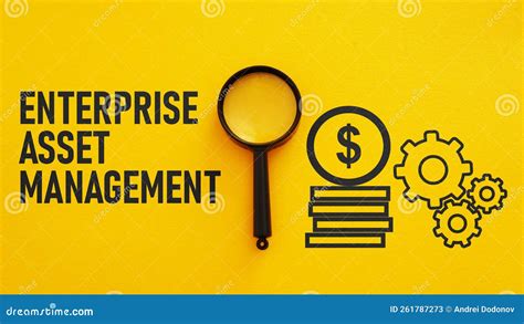 Enterprise Asset Management Eam Is Shown Using The Text Stock Image