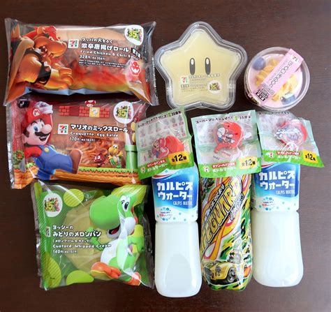 mario themed food at 7 eleven swaps4