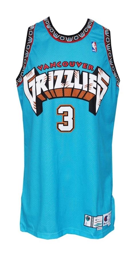 Vancouver Grizzlies 1995 2000 Away Jersey