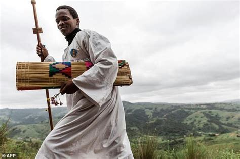 Safrica Worshippers Make Annual Pilgrimage To Holy Daily Mail Online