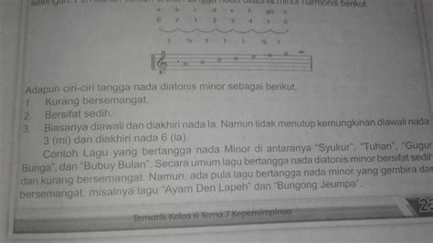 Jelaskan Perbedaan Tangga Nada Mayor Dan Tangga Nada Minor