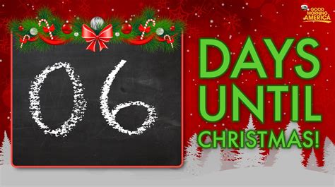 6 Days Until Christmas 🎄 🎅 ⛄️