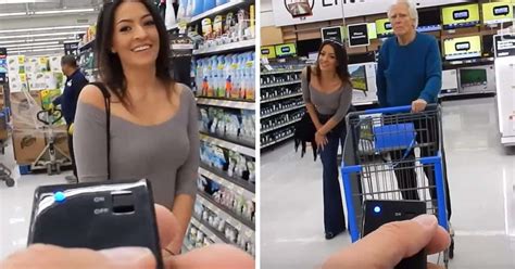 Guy Pranks Gorgeous Girlfriend With Vibrating Panties Inside Walmart