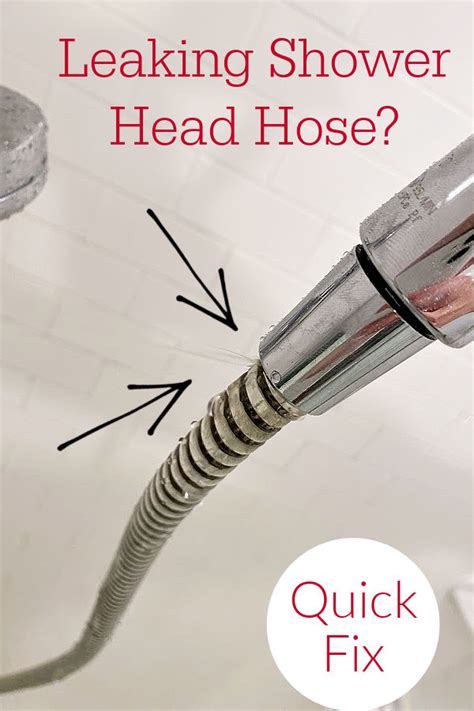 How To Fix A Leaking Shower Head Hose Exquisitely Unremarkable