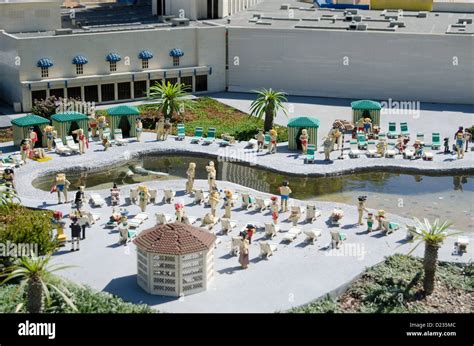 A Scene From Miniland Las Vegas Legoland California Resort Amusement