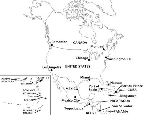 Fix The North America Map Quiz