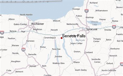 Seneca Falls Haunted House Map Page