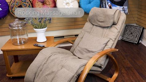 rocking massage chair youtube