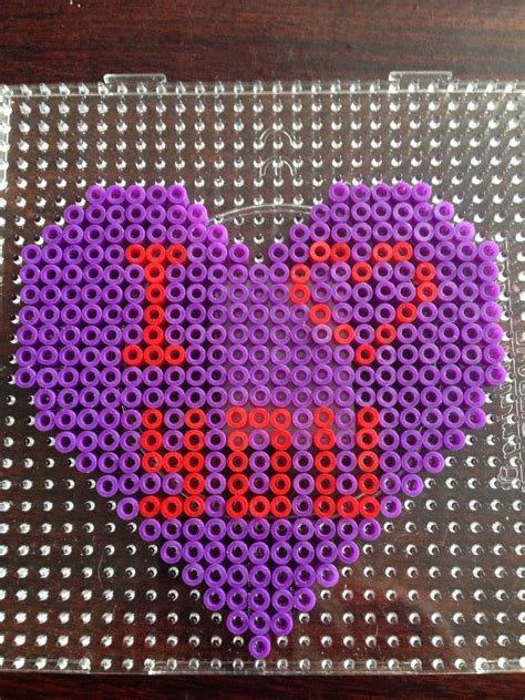 Pin On Perler Beads Valentines Day