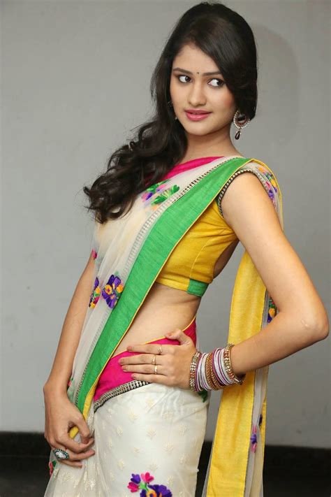 Actress Khushi In Saree Veethi